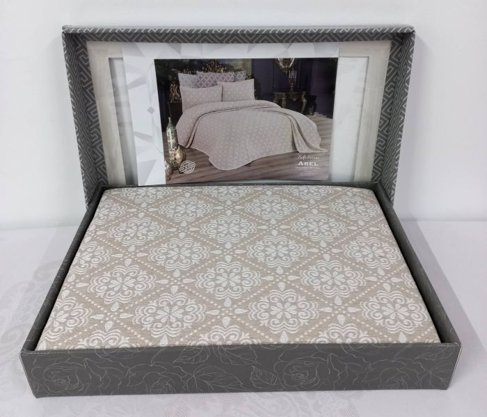 Покривало My Bed Soft Serie 240x260 з наволочками Arel Beige