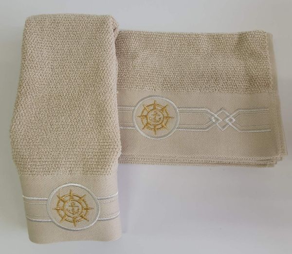 Рушники Maison D'or 4шт Elegance Beige