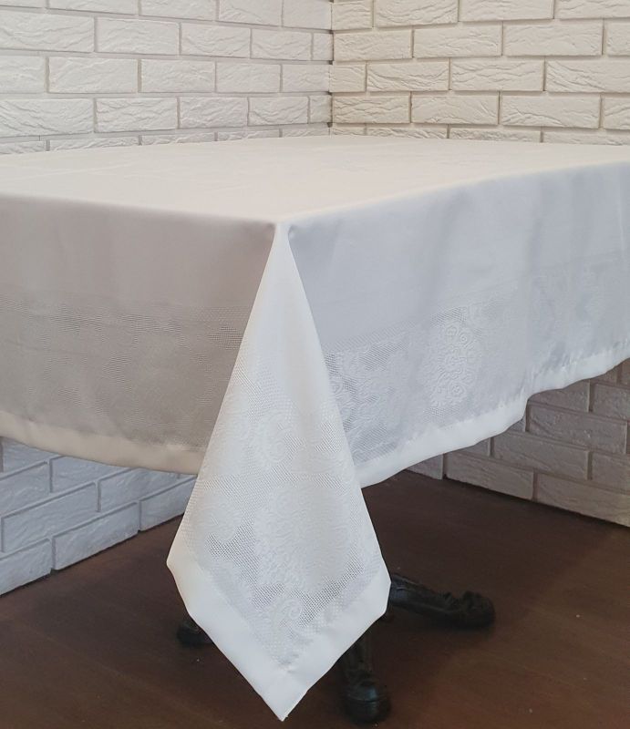 Скатертина Sagol тефлон 160x400 St-060 Cream в коробці *
