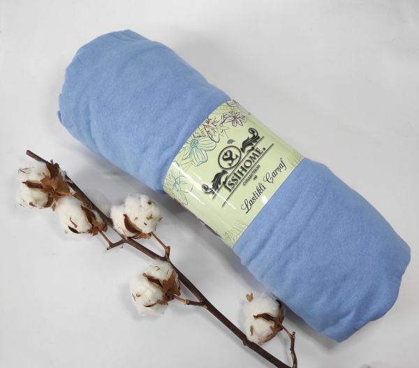 Простирадло на резинці Issihome 180x200 + 30см Light blue