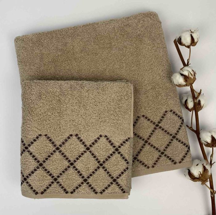 Набір рушників Cottonize 2 шт cod141 Beige