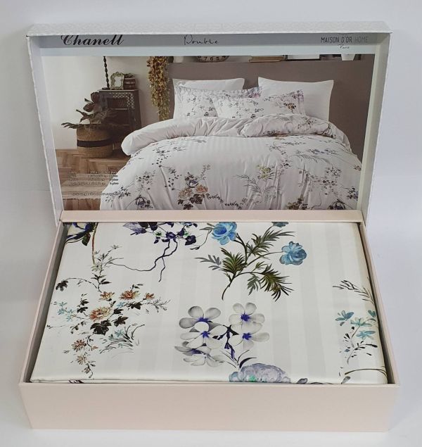 Постільна білизна Maison D'or сатин 200х220 Chanell Multicolor