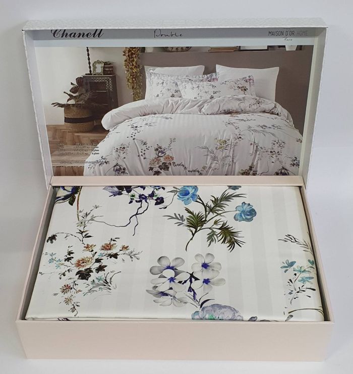 Постільна білизна Maison D'or сатин 200х220 Chanell Multicolor