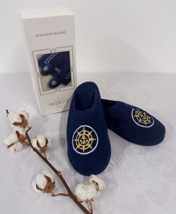 Тапочки Maison D'or Eligance Marin Slipper Navy