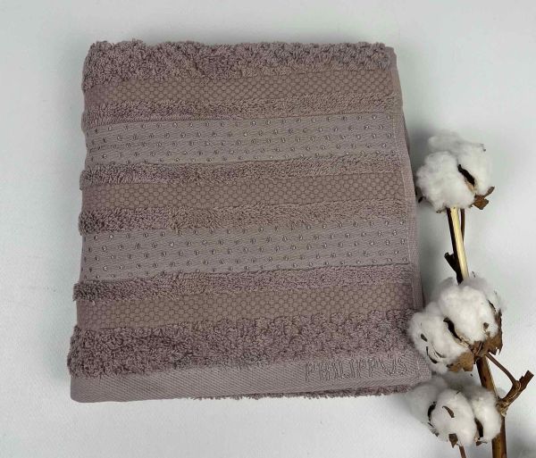 Рушник Philippus Air Cotton 50х90 Paris Світло-фіолетовий(Е882)