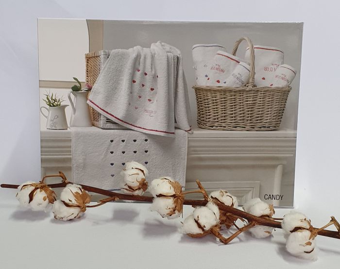 Рушники Maison D'or 3шт Candy Love Rose