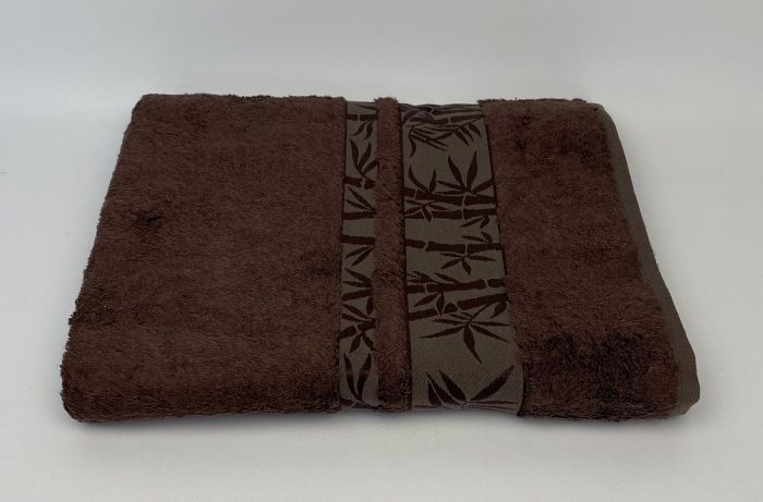 Рушник Maison D'or Bamboo Jacquard 85x150 Chocolate