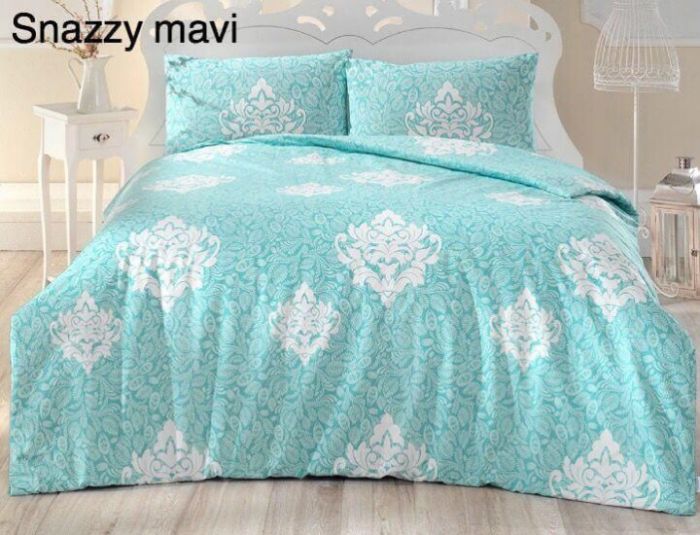 Постільна білизна Altinbasak ранфорс 160x220 Snazzy mint