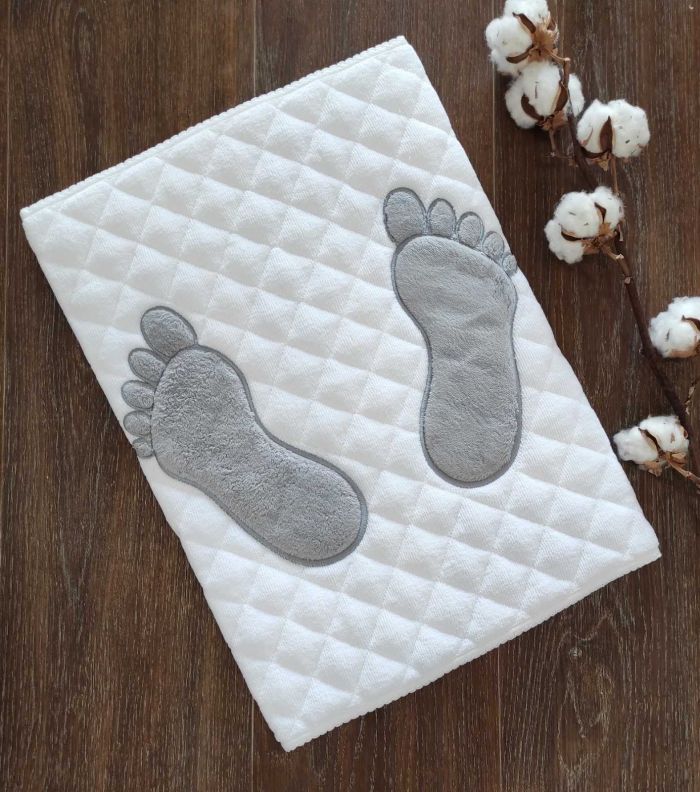Рушник-килимок для ніг Maison D`or Doormat 50x80 White