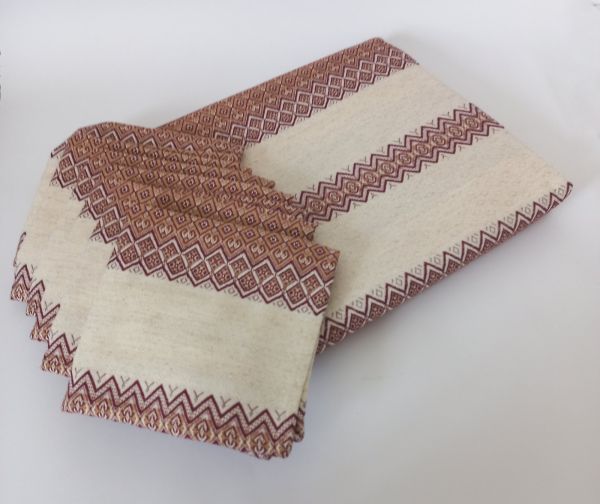 Комплект столовий Едельвіка 190Х140 16.3 льон Beige