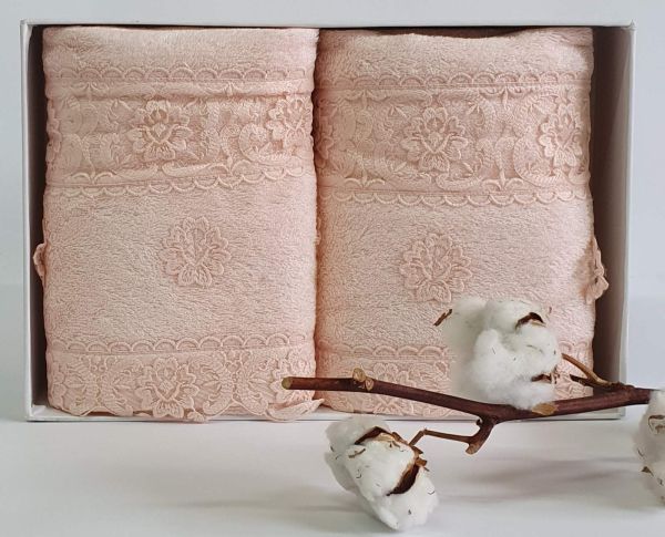 Рушники Maison D'or 2шт Intensive Bamboo Rose