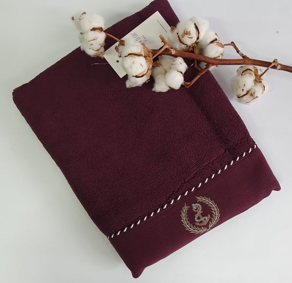 Рушник Maison D'or Michelle Sailing 85x150 Bordo