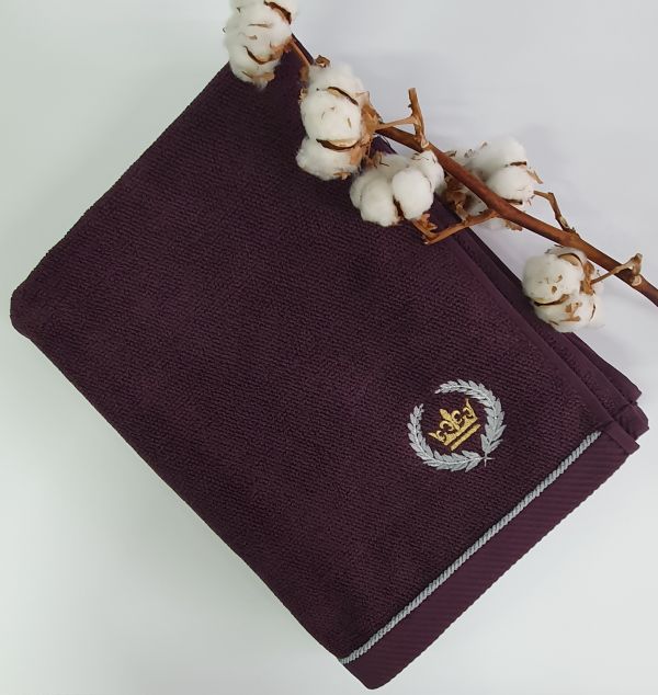 Рушник Maison D'or Pierre Lotti 85x150 Bordeaux
