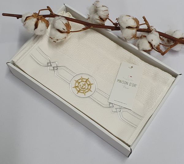 Рушники Maison D'or 4шт Elegance Ecru