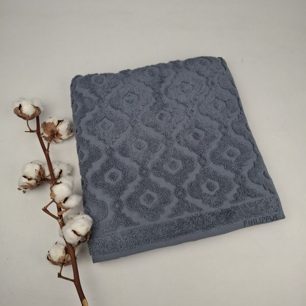 Рушник Philippus Cross Cotton 70х140 Barbara Синій (A455)