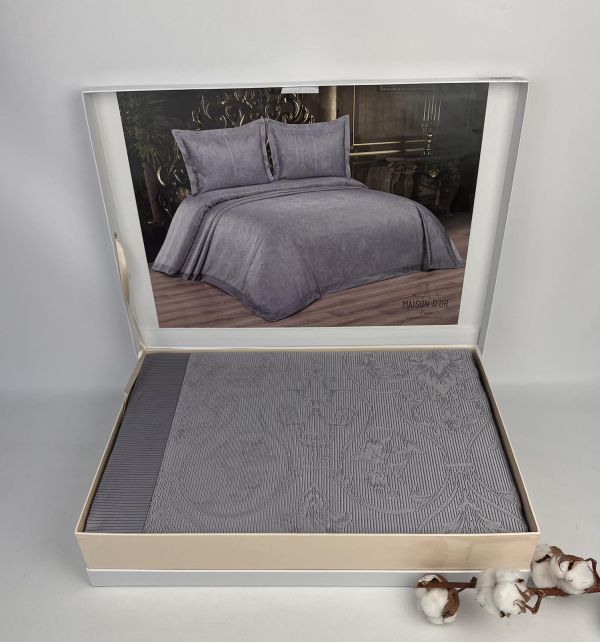 Покривало Maison D'or Charnel 240x260 Antrasit