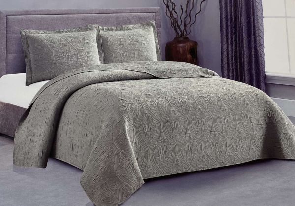 Покривало з наволочками Colorful Home 220х240  Mokko