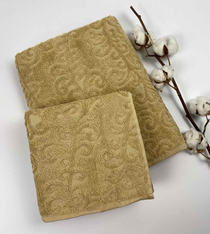 Набір рушників 2 шт Tislim Beige