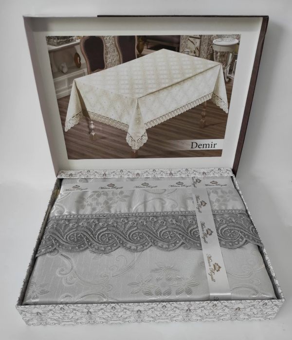 Скатертина Maison Royale 160x260 Demir Gri