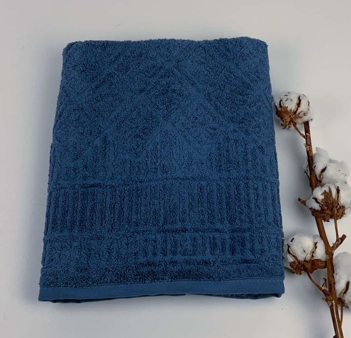 Рушник Philippus Platinum Cotton 70х140 Manila Синій(E991)