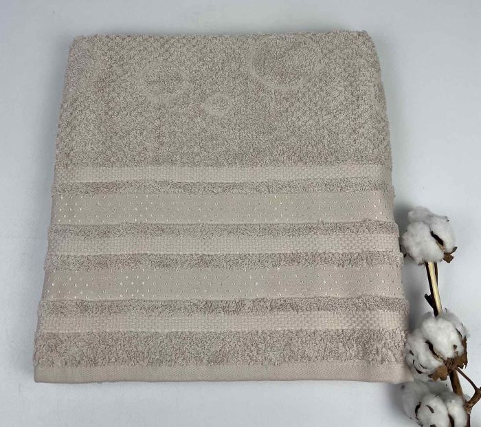 Рушник Philippus Air Cotton 70х140 Paris Бежевий(Е882)