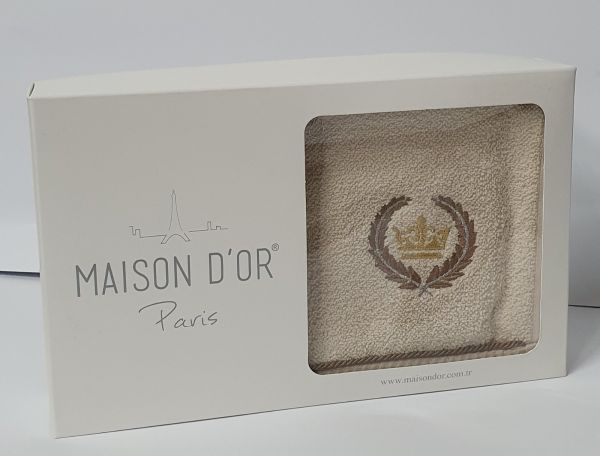 Рушники Maison D'or 4шт Pierre Loti Beige 30x50