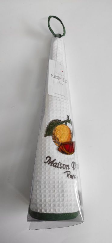 Подарунковий кухонний рушник D70 Maison D'or "Fruit" Orange