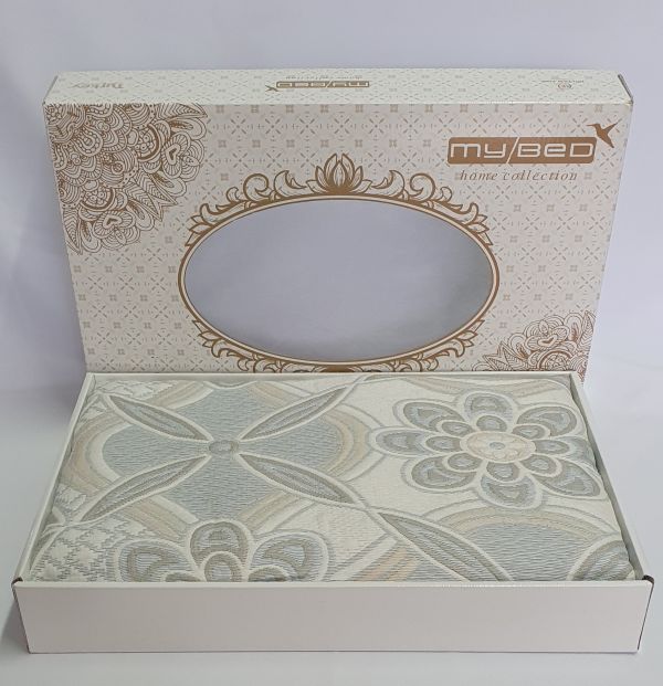 Покривало My Bed Жакард 240x240 Модель 1 Light Blue