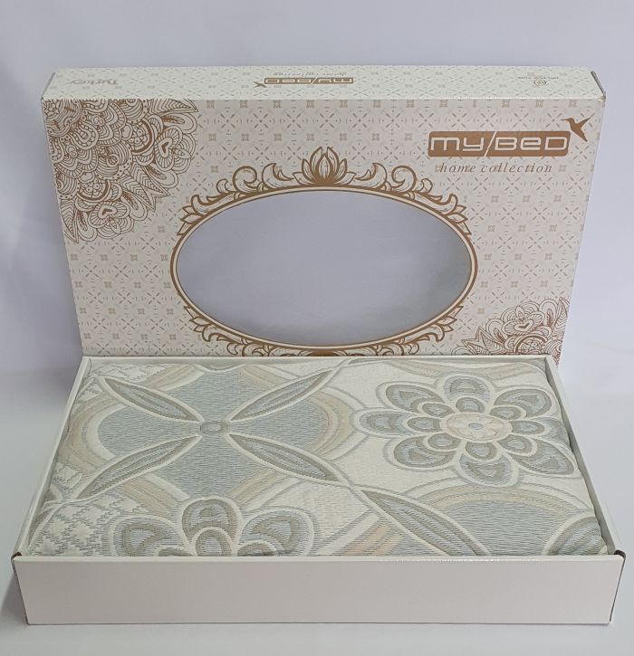 Покривало My Bed Жакард 240x240 Модель 1 Light Blue