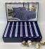 Постільна білизна Maison D'or сатин 200х220 Revan Loire Linens Navy