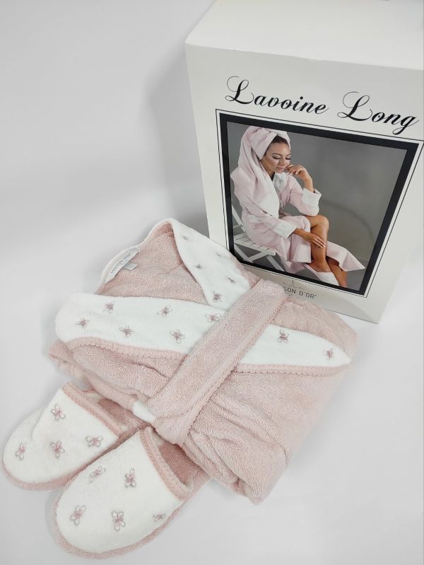 Халат жіночий Maison D'or Lavoine Long Rose Color S