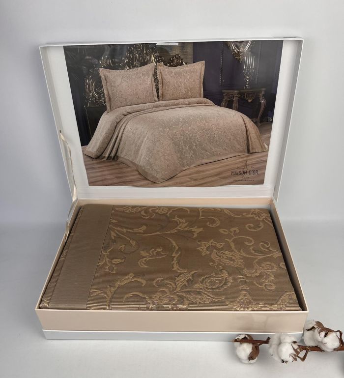 Покривало Maison D'or Elinor 240x260 Beige-Brown