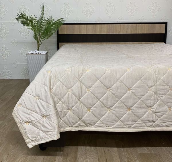 Покривало велюрове Model-20 220x240 Light beige