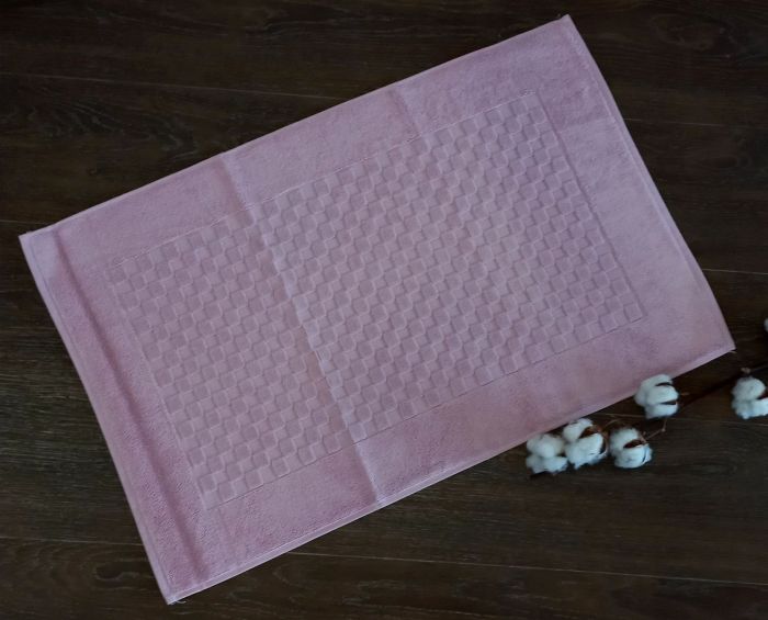 Рушник-килимок для ніг Maison Dor Checkerboard 50x80 Pink
