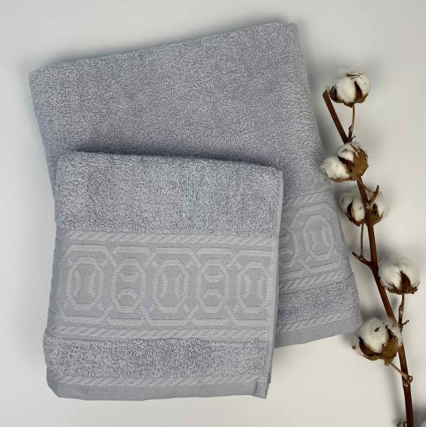 Набір рушників Cottonize 2 шт cod122 Grey