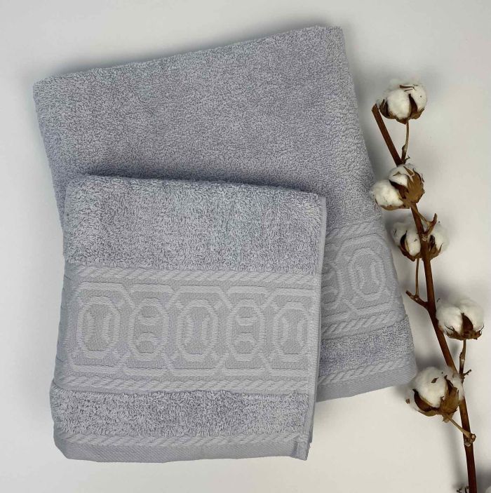 Набір рушників Cottonize 2 шт cod122 Grey