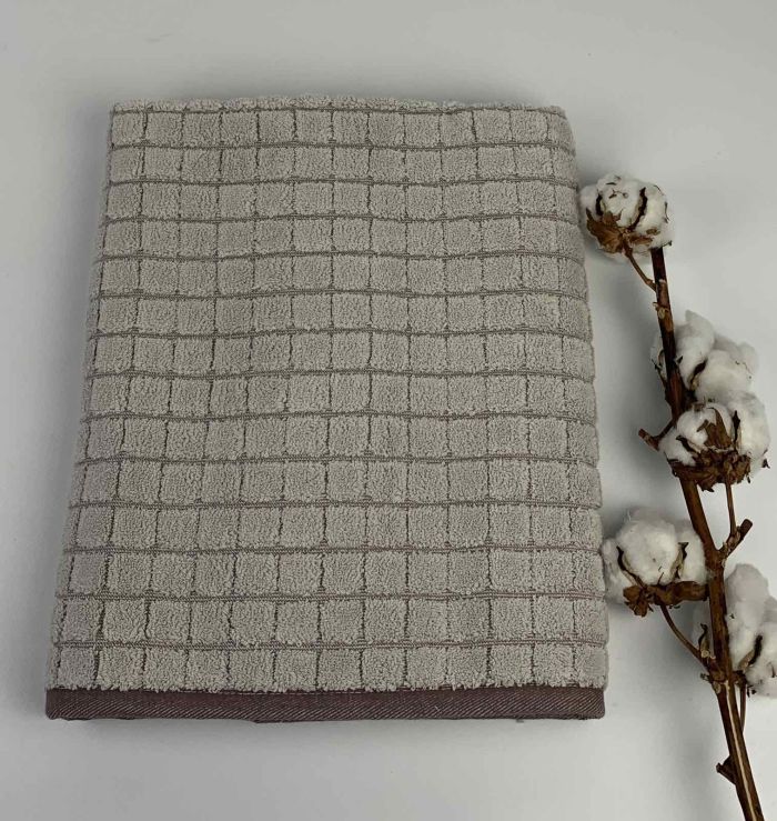 Рушник Pupilla 70x140 Arya Model-2 Бежевий