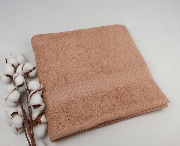 Рушник Homeline бордюр 70x140 Kahve (400гр/м2)