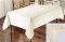 Скатертина Sagol тефлон 140x180 Sgl-003 Cream + 6 серветок *