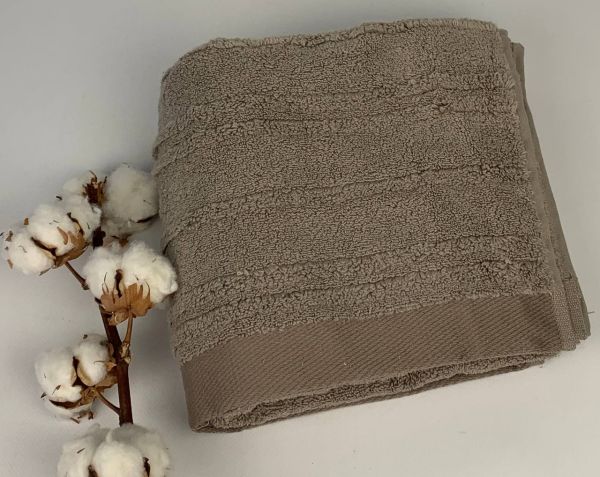 Рушник Pupilla 50х90 Microcotton Cevher Dark Beige