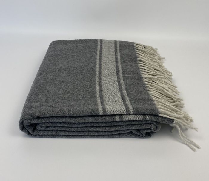 Плед Lanavitta "Wool Mix" 140х200 сірий