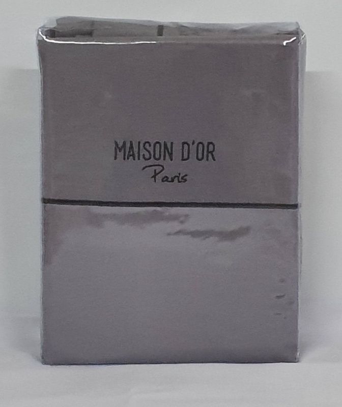 Постільна білизна Maison D'or преміум ранфорс 200х220 Dark Grey