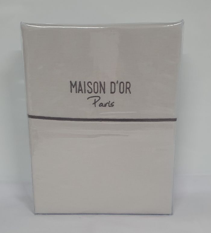 Постільна білизна Maison D'or преміум ранфорс 200х220 Grey