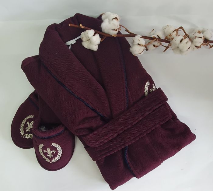 Халат чоловічий Maison D'or Seymour Claret Red L