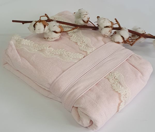 Халат жіночий Maison D'or Dina Longtemps Pink S