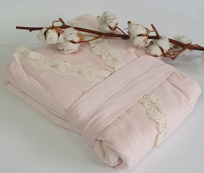 Халат жіночий Maison D'or Dina Longtemps Pink S