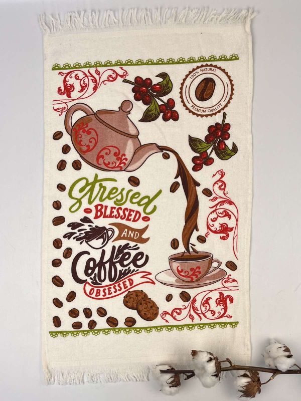 Рушник кухонний Shtamp 40x60 Coffee obessed