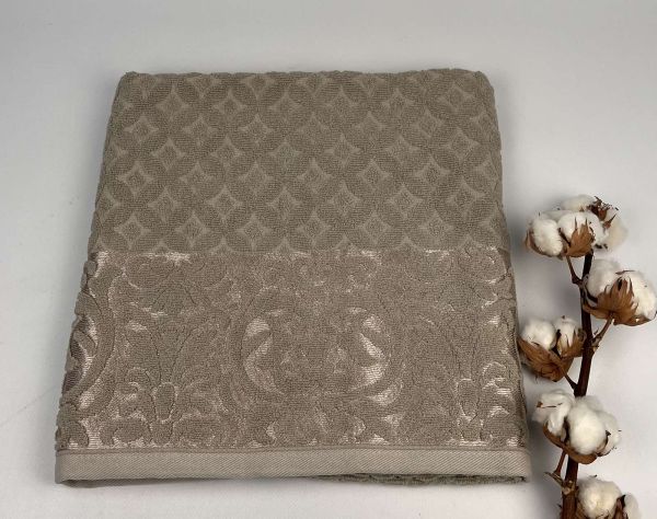 Рушник Philippus Lux Cotton 70х140 Denise Капучино(Е838)
