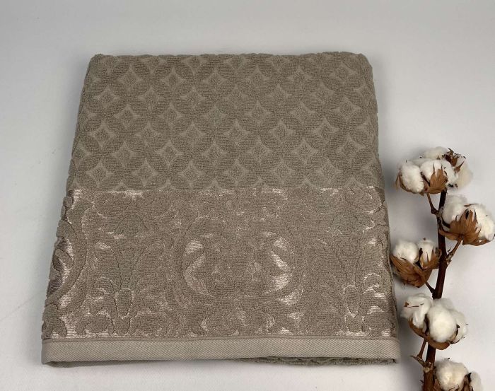 Рушник Philippus Lux Cotton 70х140 Denise Капучино(Е838)