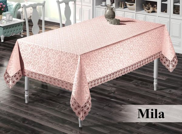 Скатертина Maison Royale 160x220 Mila Powder